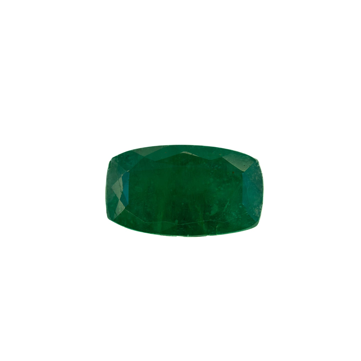 4.33ct Emerald - Rectangular Cushion Cut (Certified)