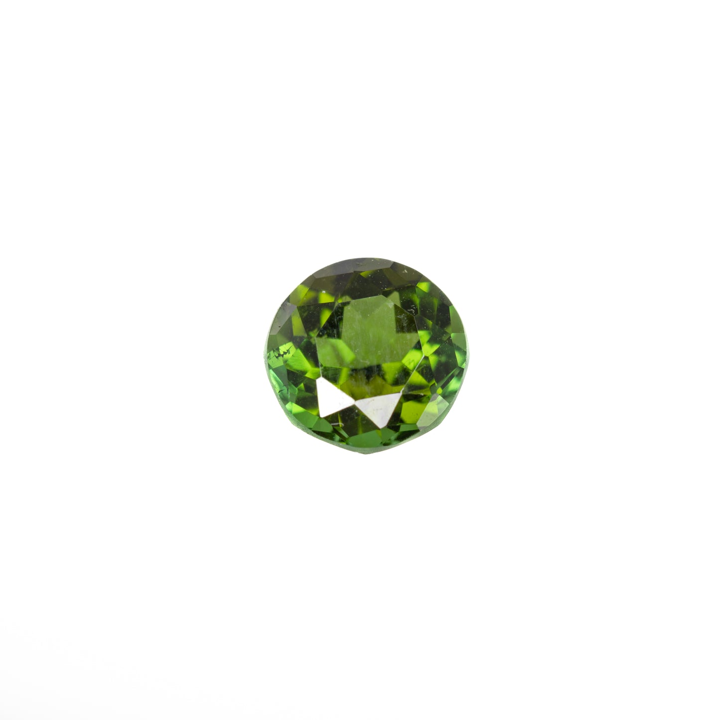 1.35ct Green Tourmaline - Round Cut