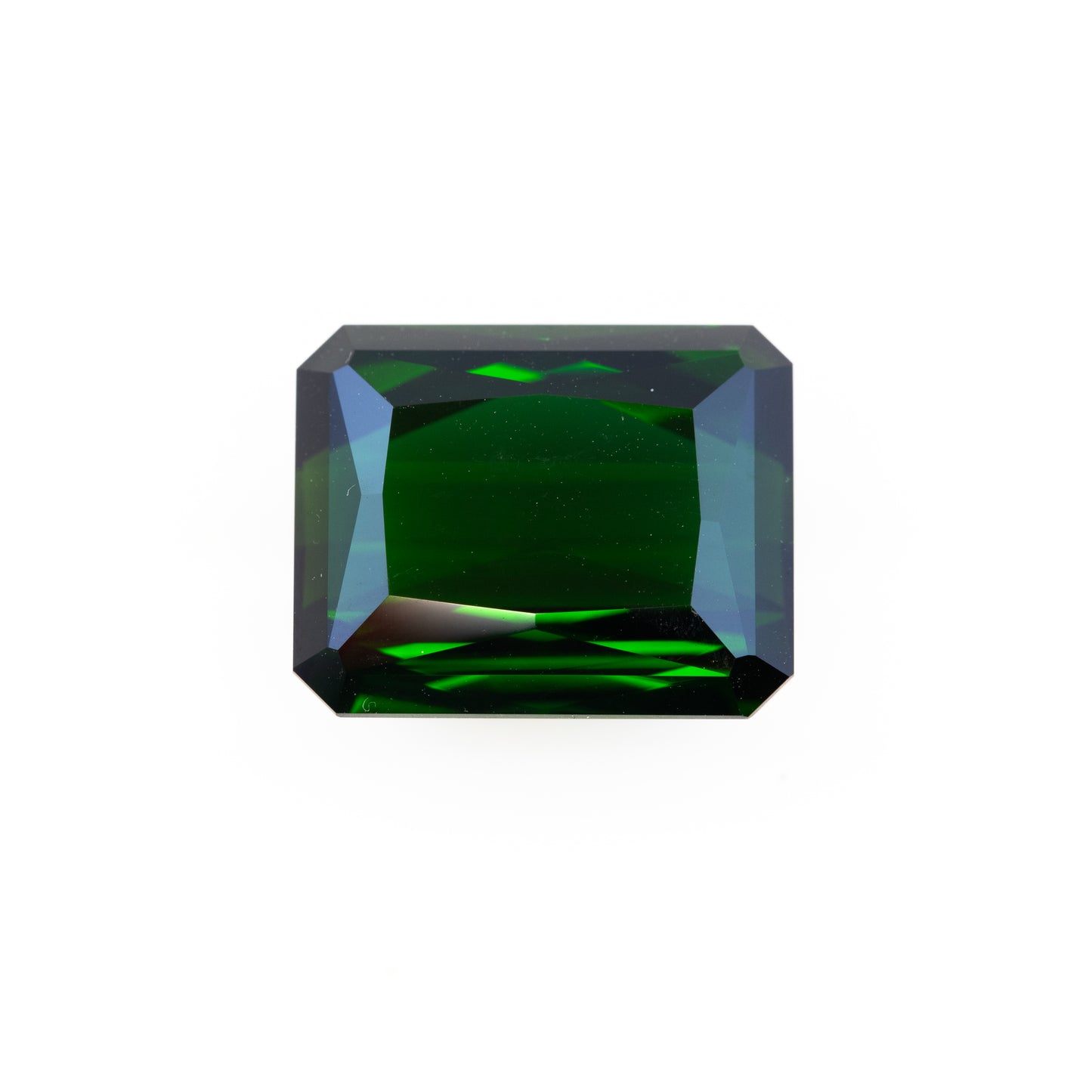 15.72ct Green Tourmaline - Emerald Cut (Certified)