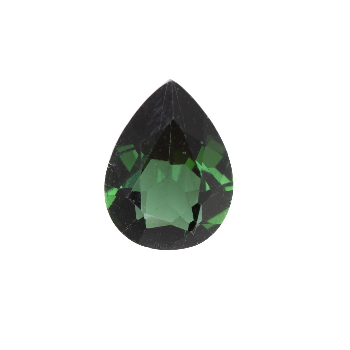 3.85ct Green Tourmaline - Pear Cut