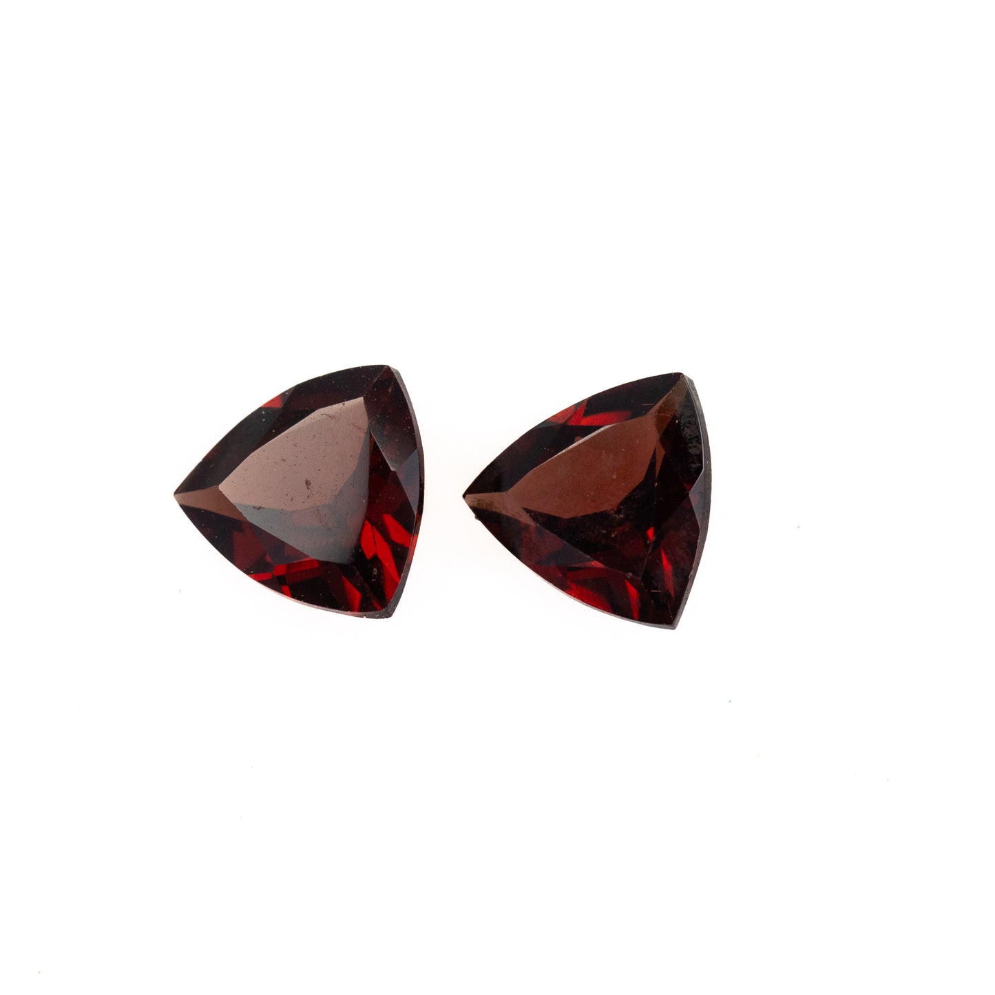 2.21ct Garnet Match Pair - Trillion Cut