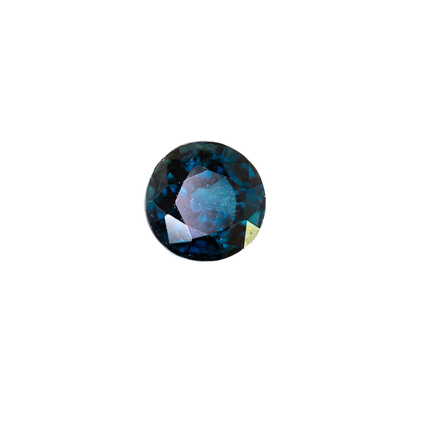 0.80ct Blue Sapphire - Round Cut