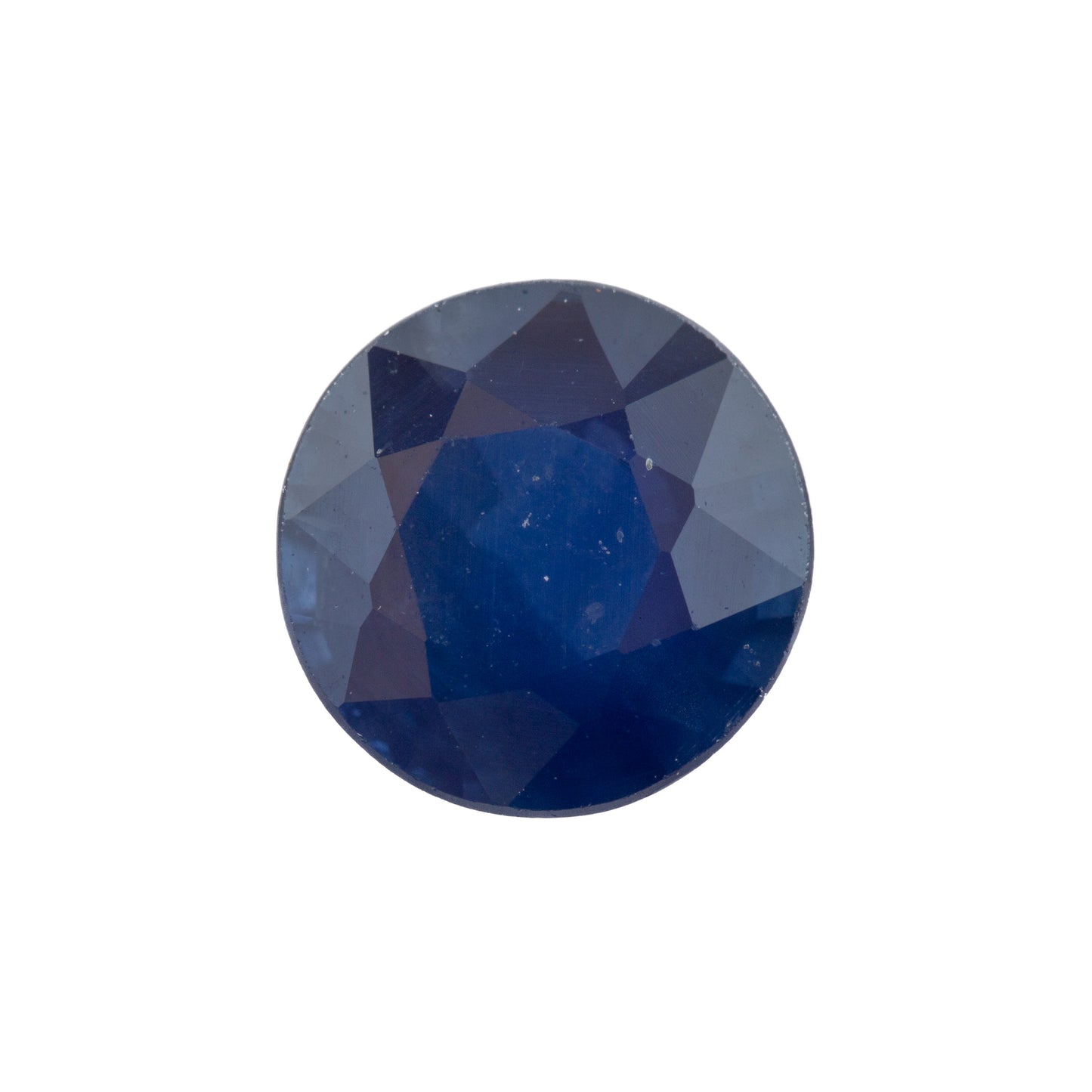 0.88ct Blue Sapphire - Round Cut