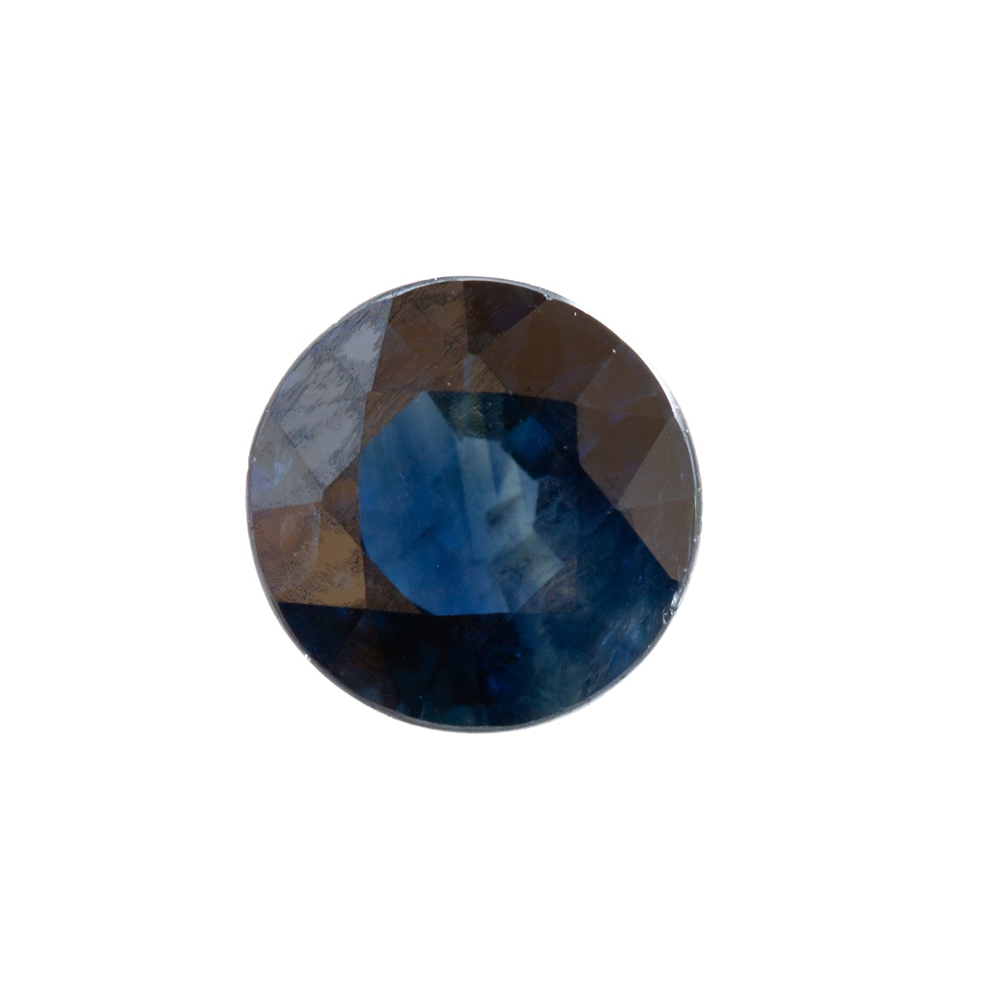 0.89ct Blue Sapphire - Round Cut