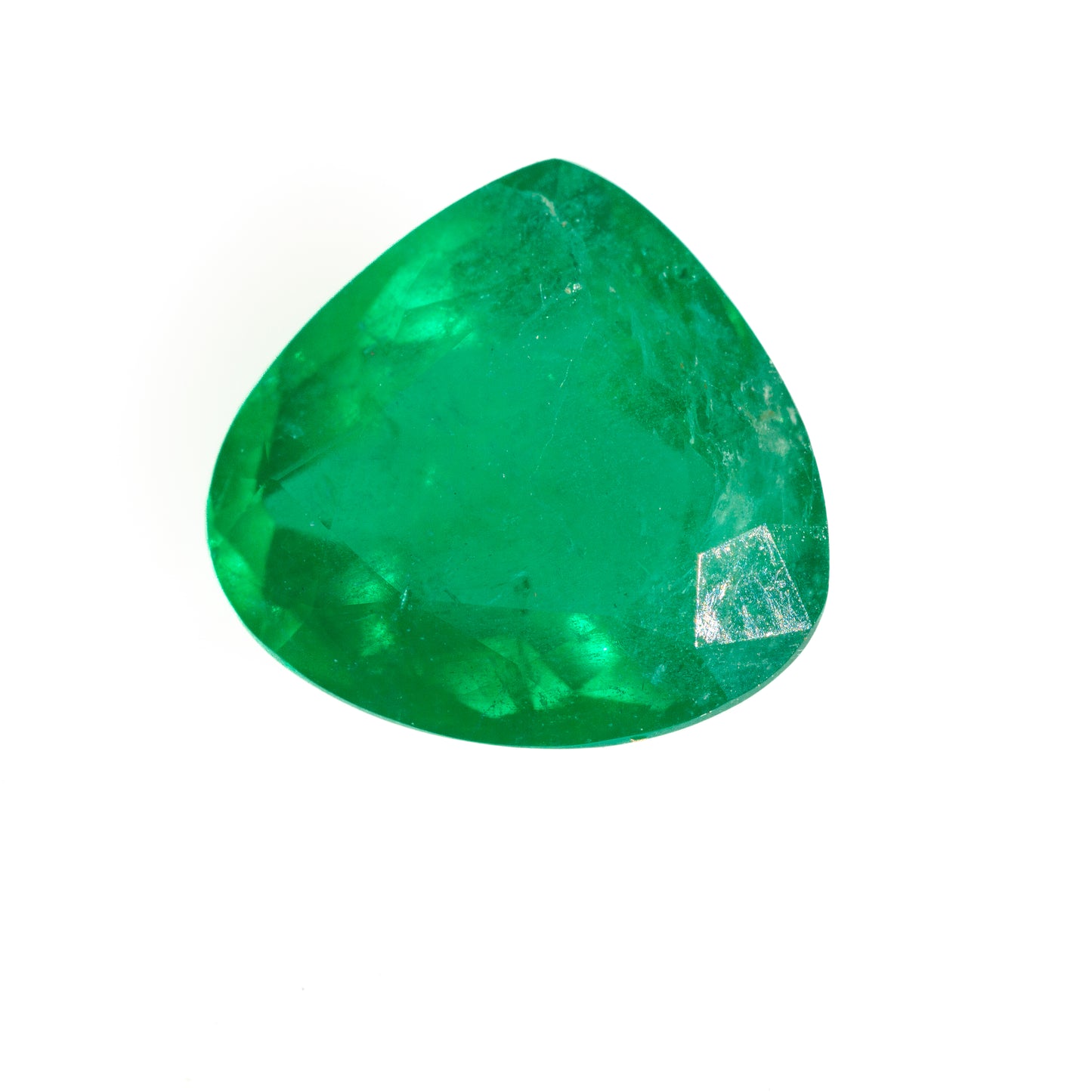 2.07ct Emerald - Pear Cut (Certified)