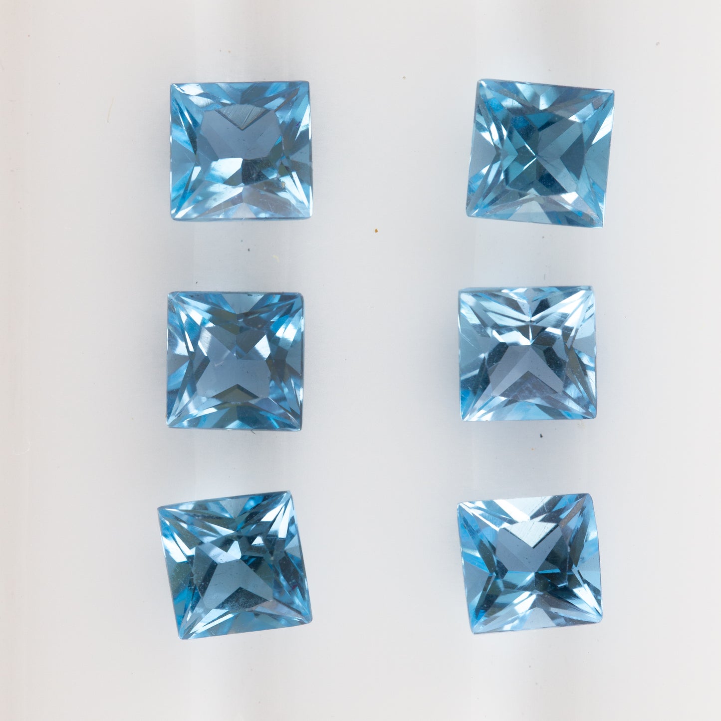 0.30ct Swiss Blue Topaz - Princess Cut