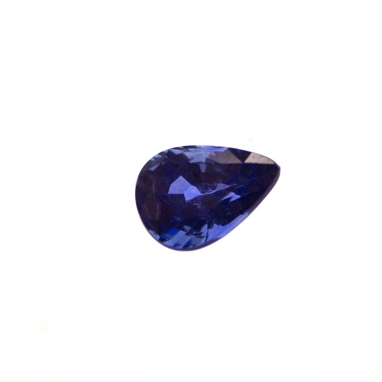 0.87ct Blue Sapphire - Pear Cut