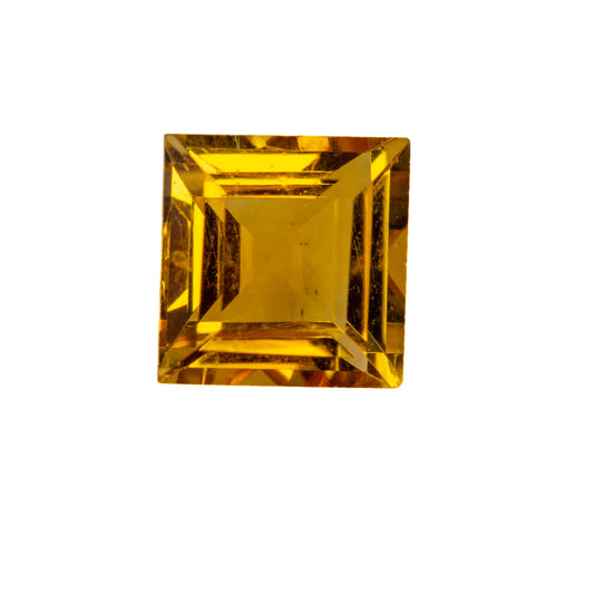 1.63ct Yellow Citrine - Square Cut