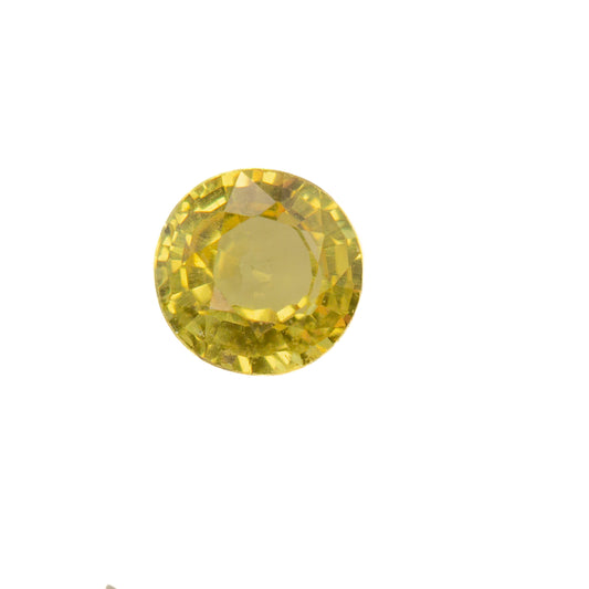 0.28ct Yellow Sappire - Round Cut