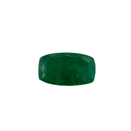 4.33ct Emerald - Rectangular Cushion Cut (Certified)