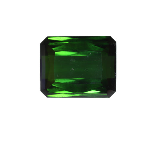 15.72ct Green Tourmaline - Emerald Cut (Certified)