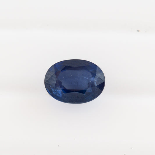 1.33ct Blue Sapphire - Oval Cut (Certified)