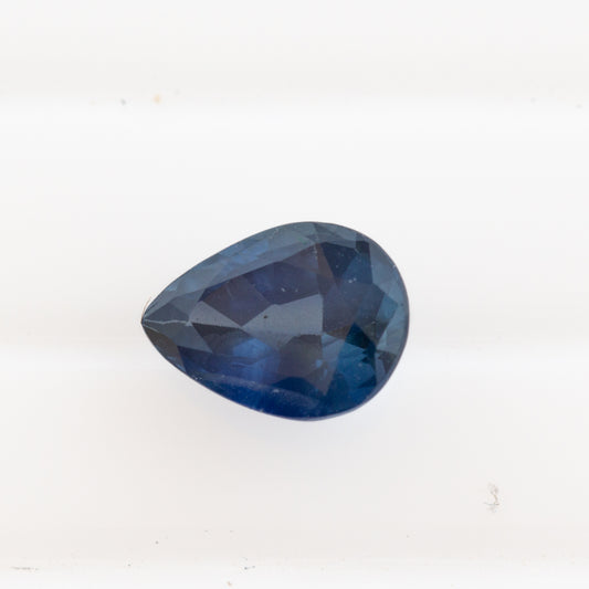 0.91ct Blue Sapphire - Pear Cut