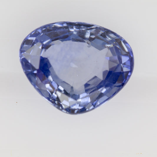 2.16ct Blue Sapphire - Pear Cut (Certified)