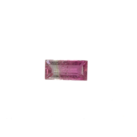 0.42ct Watermelon Tourmaline - Baguette Cut