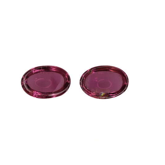0.99ct Pink Tourmaline - Cabochon Match Pair