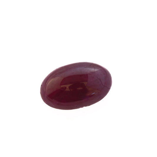 2.275ct Ruby - Oval Cabochon (Certified)