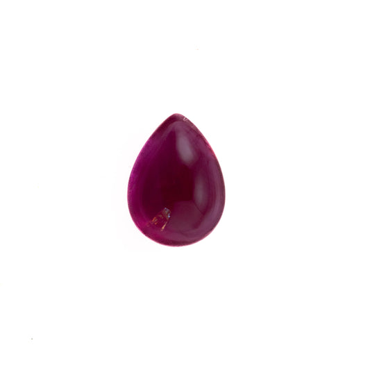 1.08ct Ruby - Cabochon Pear Cut