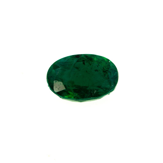 0.79ct Emerald - Oval Cut (Certified)