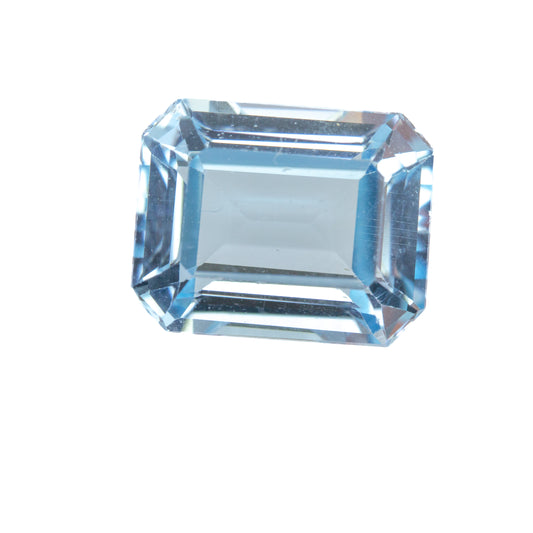 3.83ct Sky Blue Topaz - Emerald Cut