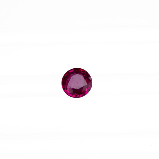 0.21ct Ruby - Round Cut