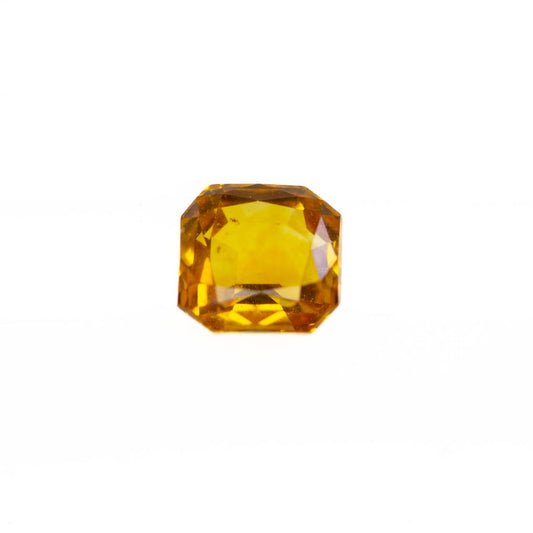 0.87ct Yellow Sapphire - Cushion Cut