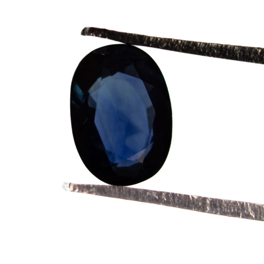 1.01ct Blue Sapphire - Oval Cut